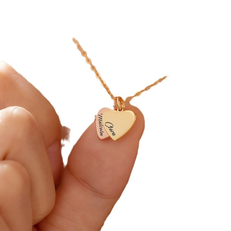 Customized Heart Necklace