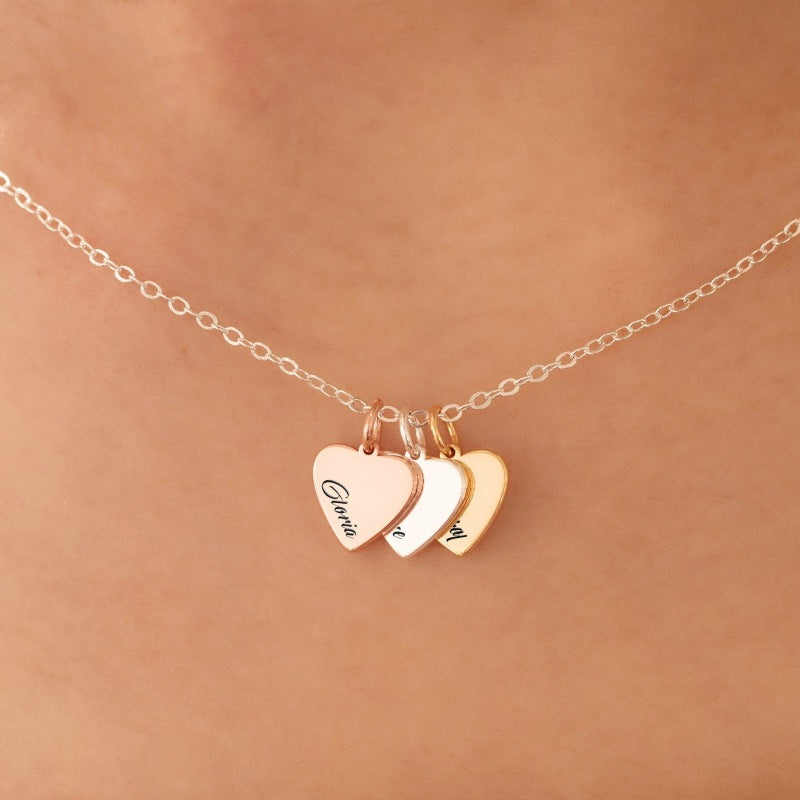 Customized Heart Necklace