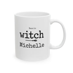 Personalized Basic Witch Halloween Mug