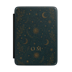 Celestial Sun & Moon Monogram Kindle Case