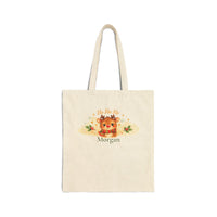 Ho Ho Ho Reindeer Personalized Christmas Tote Bag