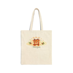 Ho Ho Ho Reindeer Personalized Christmas Tote Bag