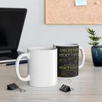 Close-up of Player 1 name and age stat card on personalized gamer mug