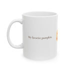 Happy Halloween mug shown in gift packaging