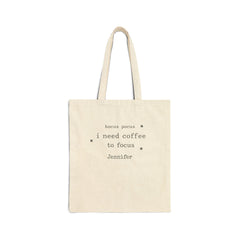 Hocus Pocus Coffee Personalized Halloween Tote Bag