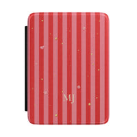 Monogram Candy Stripe Kindle Case