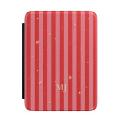 Monogram Candy Stripe Kindle Case