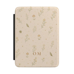 Cottagecore Wildflower Monogram Kindle Case