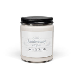 Personalized Anniversary Candle