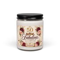 Personalized 50th Birthday Candle