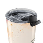 Basic Witch tumbler held in hand showing size and grip