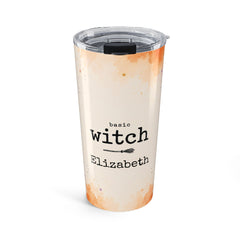 Basic Witch Personalized Halloween Tumbler