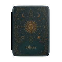Celestial Sun & Moon Personalized Kindle Case