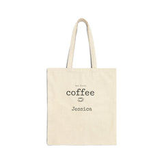 But First, Coffee Personalized Tote Bag
