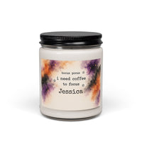 Personalized Hocus Pocus Coffee Candle