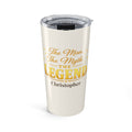 Personalized Man, the Myth, the Legend tumbler with custom name