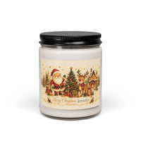 Personalized Merry Christmas Candle