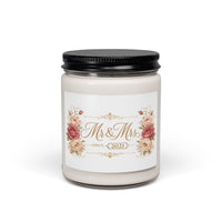 Personalized Mr & Mrs Wedding Candle - Custom Year