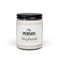 Personalized My Person Candle - Modern Script