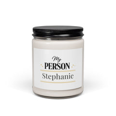 Personalized My Person Candle - Modern Script