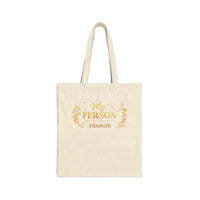 My Person Personalized Tote Bag