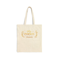 My Person Personalized Tote Bag