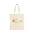 Personalized Queen of this House canvas tote bag with custom name
