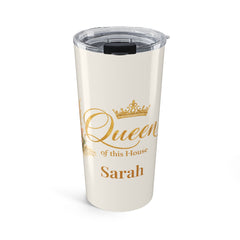 Queen of This House Personalized Tumbler