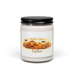 Personalized Trick or Treat Candle