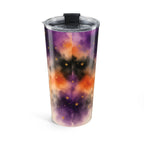 20oz personalized tumbler shown with clear push-on lid