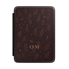 Witchy Floral Monogram Kindle Case